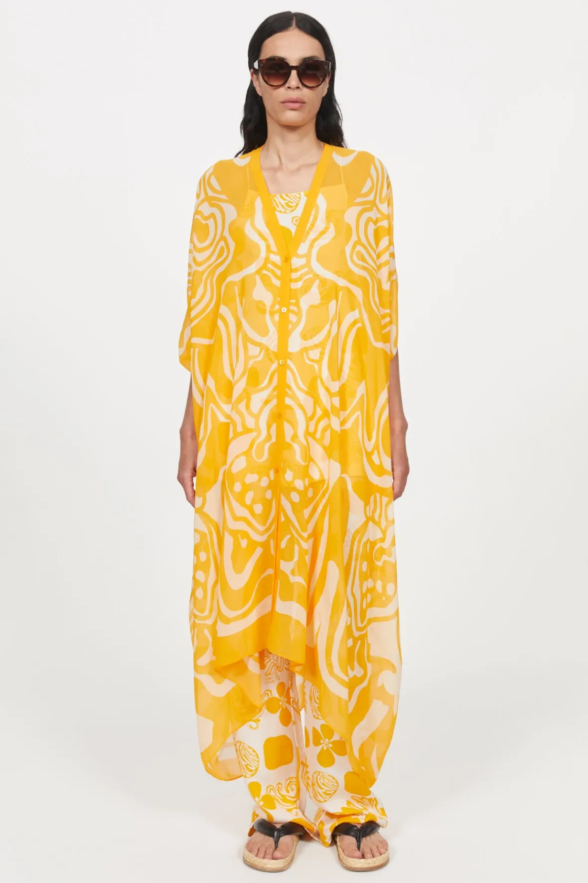 Sale Agave Cosmic Bloom Caftan Women Dresses & Caftans