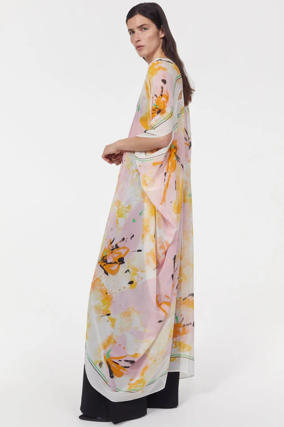 Flash Sale Agave Floral Caftan Women Dresses & Caftans