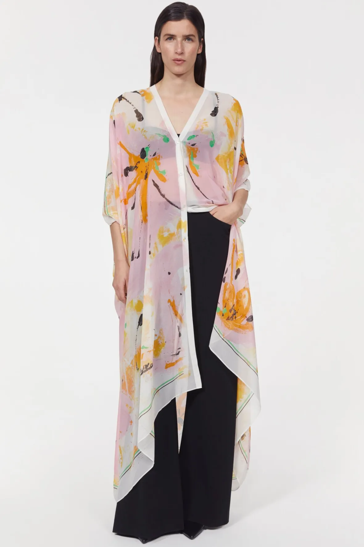 Flash Sale Agave Floral Caftan Women Dresses & Caftans