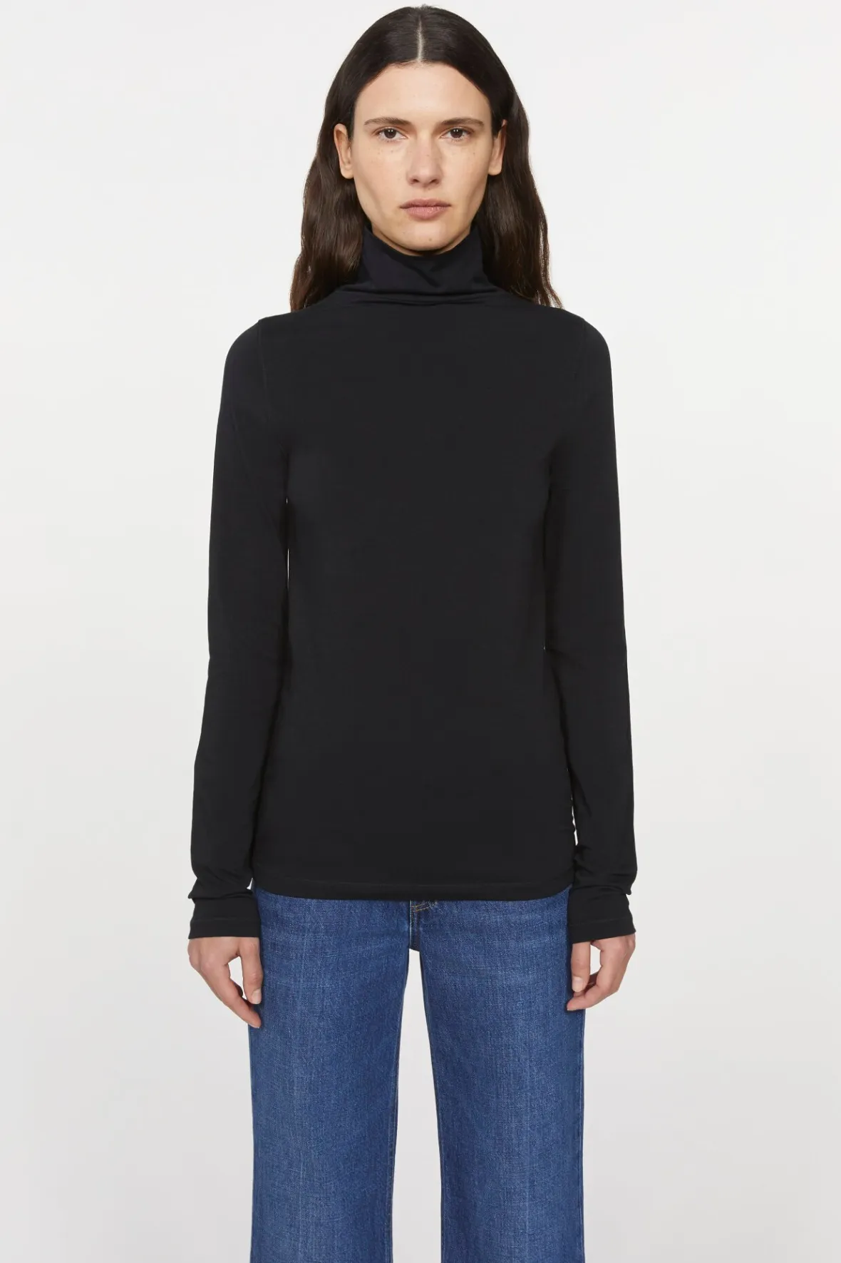 Best Sale Kiena Turtle Neck Women Tops