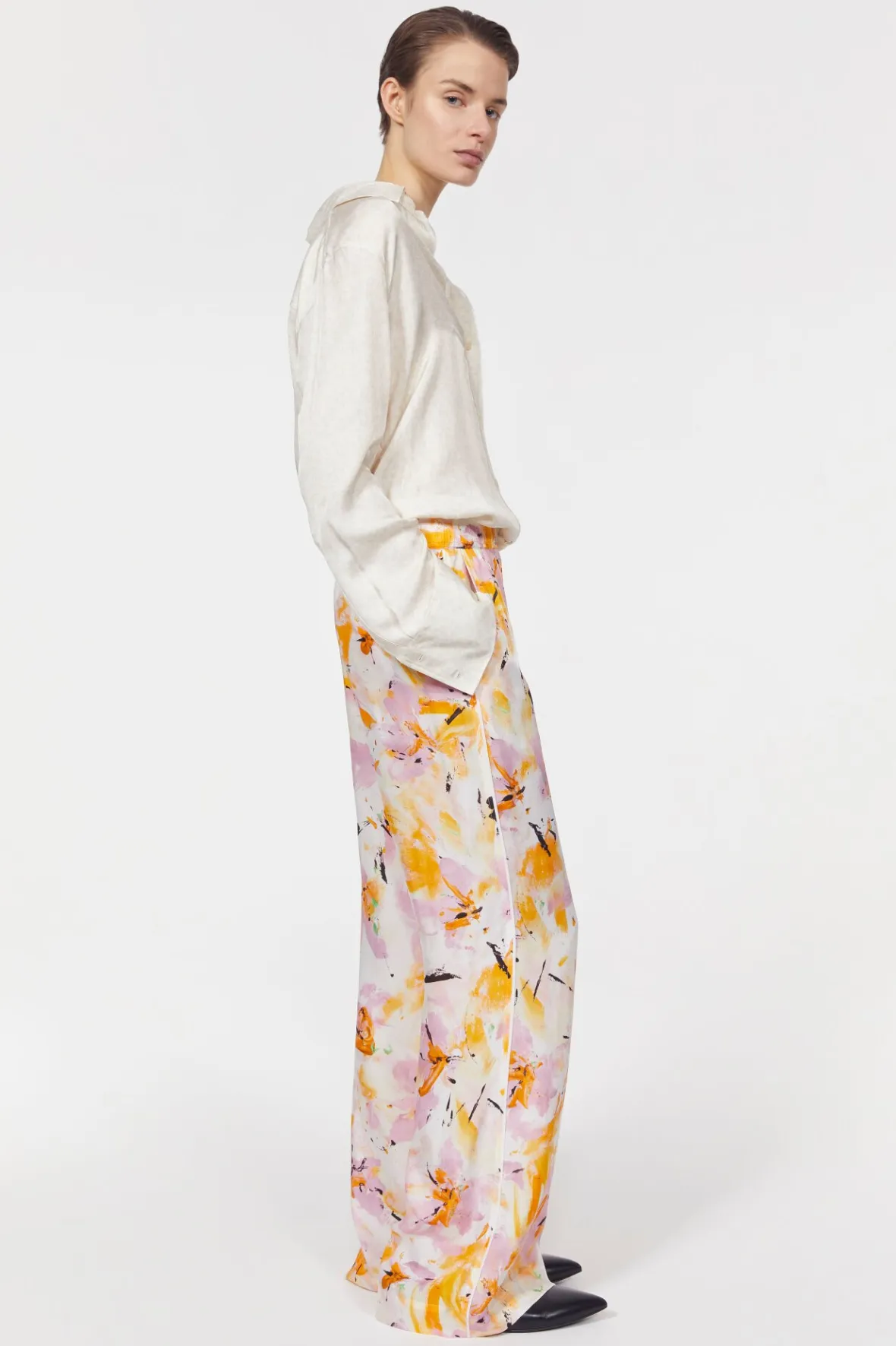 Best Livia Floral Pants Women Trousers