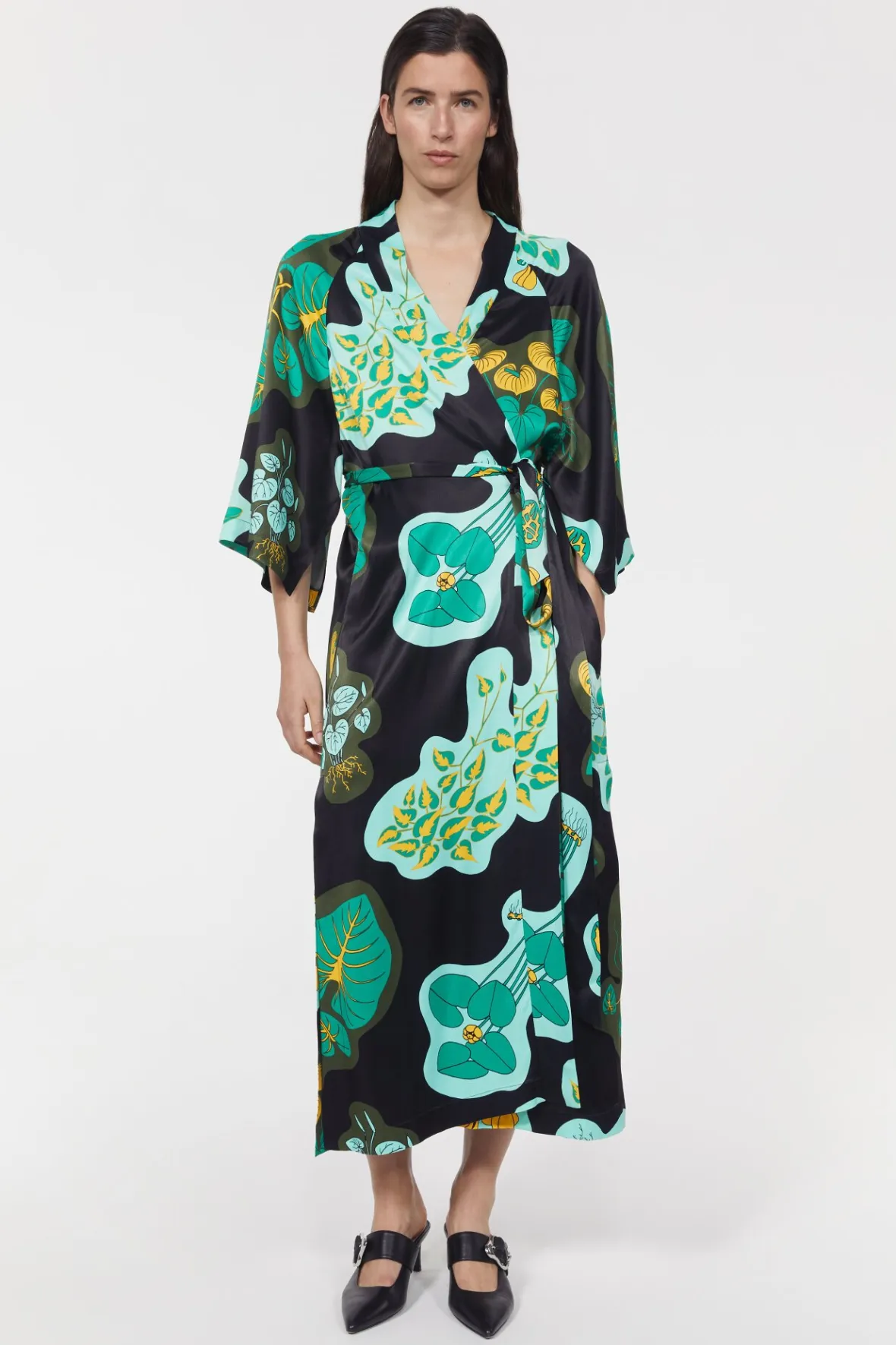 Flash Sale Mabelin Cape Leaf Women Dresses & Caftans