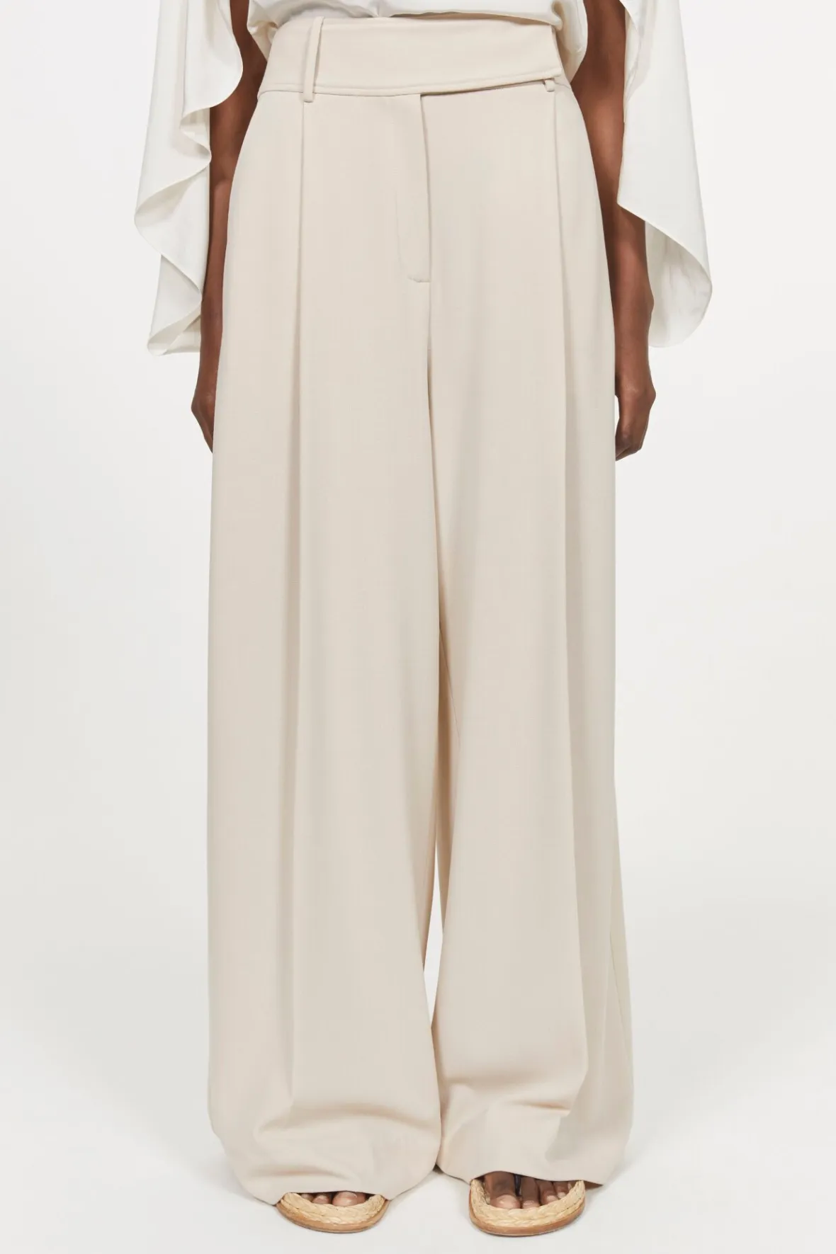 New Obi Wide Pants Women Trousers